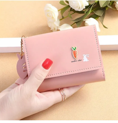 Mini Wellet For Women's Wallets Short Tassel Pendant Wallet Coin Purses Clutch Money Bag Cute Female Wallet in Hand id Card Holders Clutch