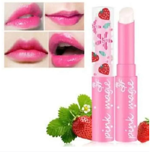 Pink lips lip balm