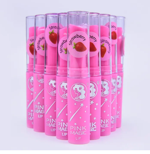 Pink lips lip balm