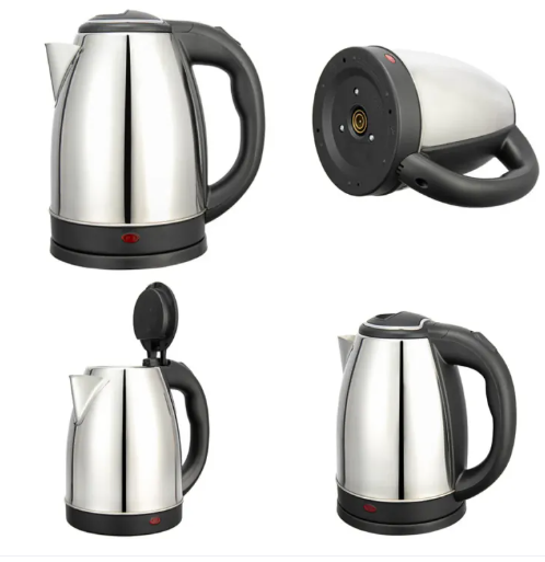 Imported Electric Kettle - 2L, 1500W, GS National Certified, Stainless Steel with Advanced Automatic Switch for Rapid Boiling and Safety quick boiler kettle for tea